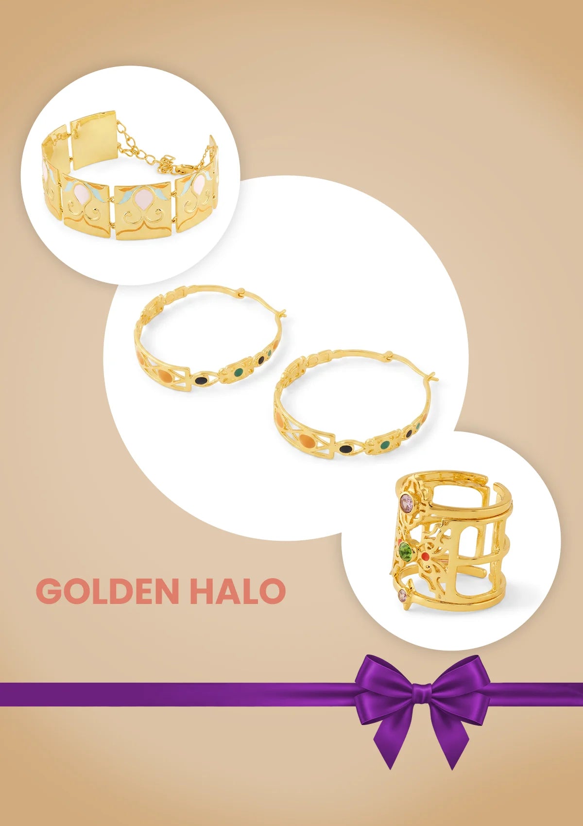 Golden Halo Birthday Gift Set for He