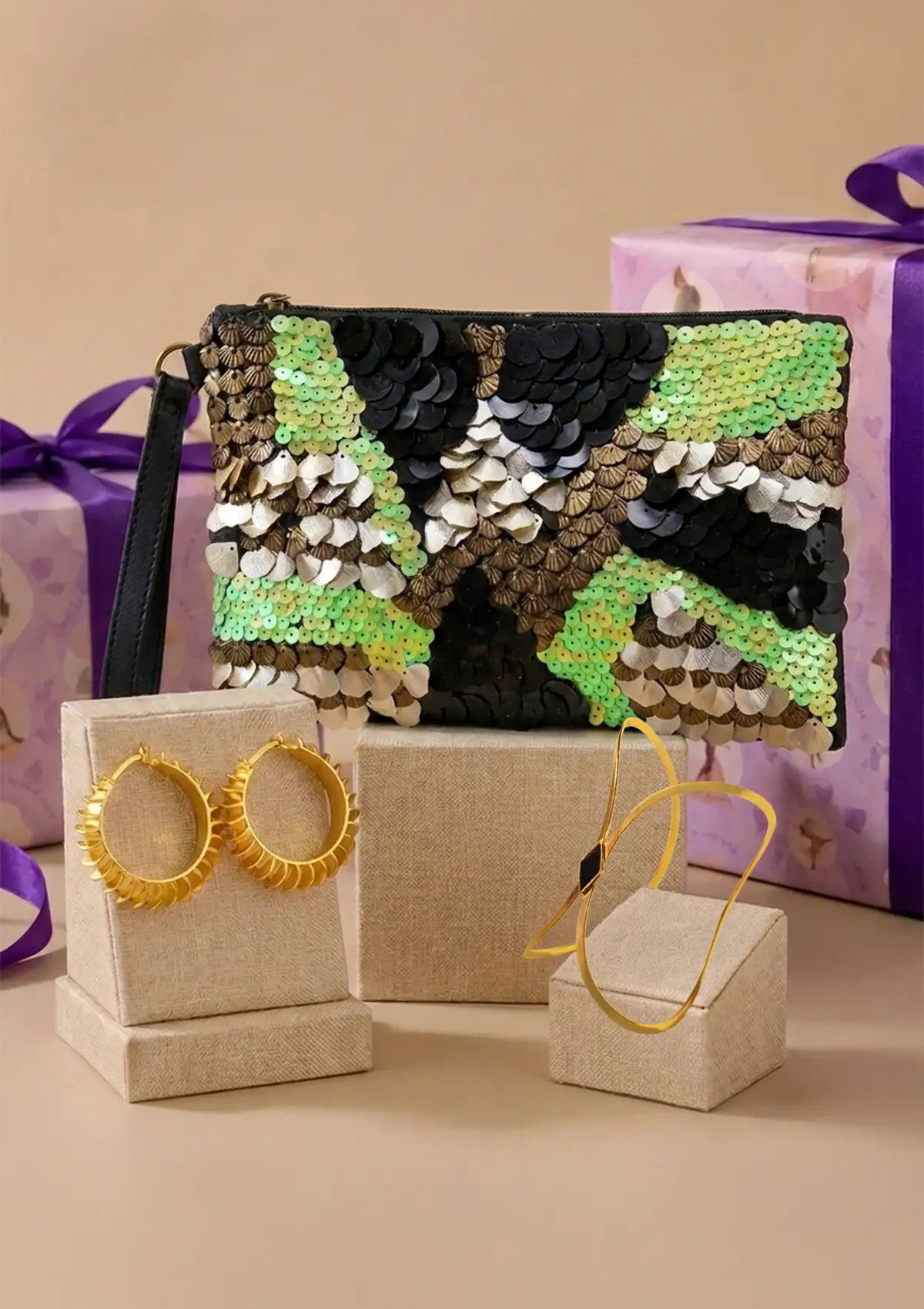 Golden Muse Anniversary Gift Set for Her.