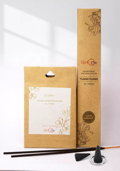 Incense Stick and Jasmine Dhoop Cone Combo