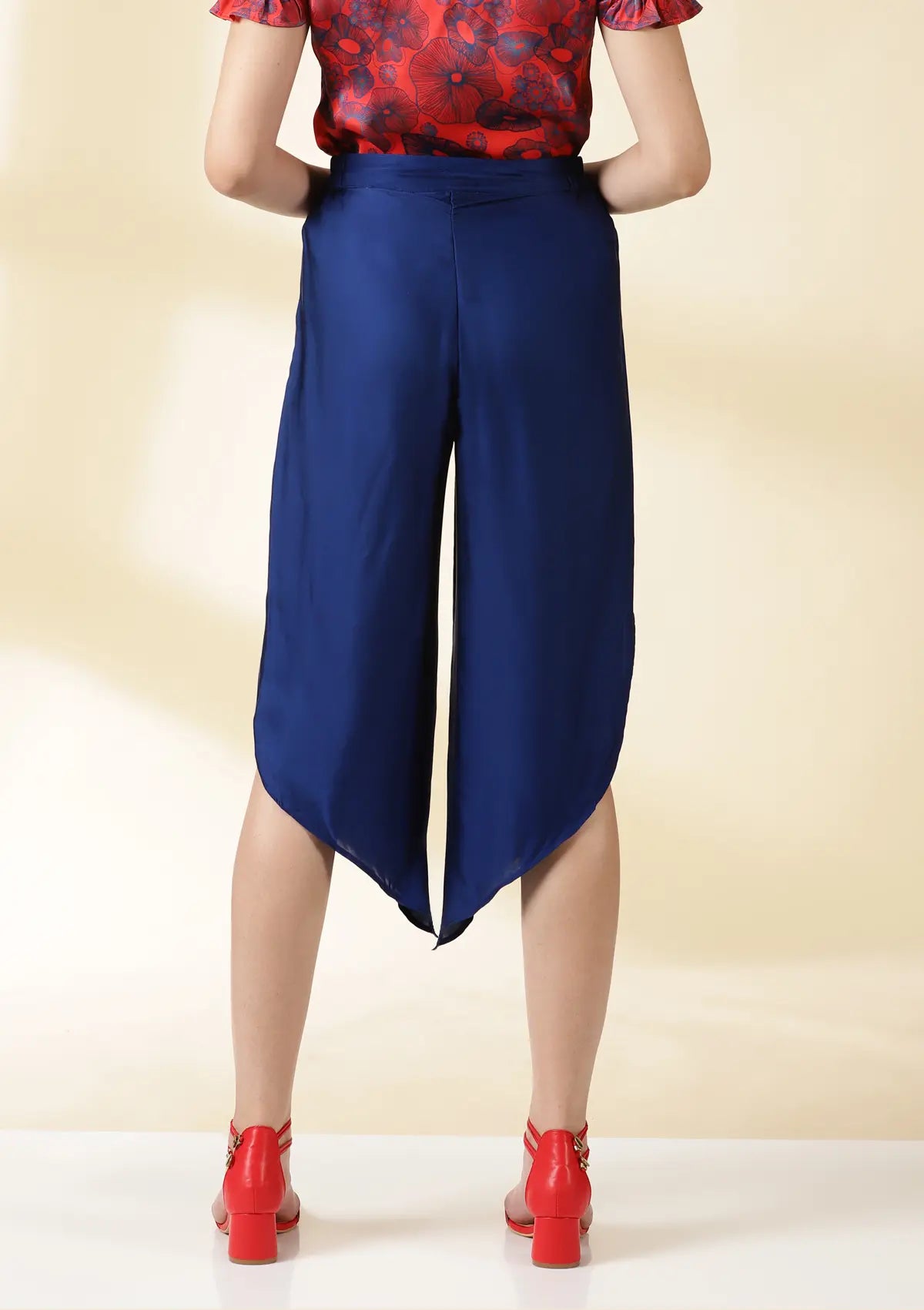 Jazz - Ink Blue Tulip Pant