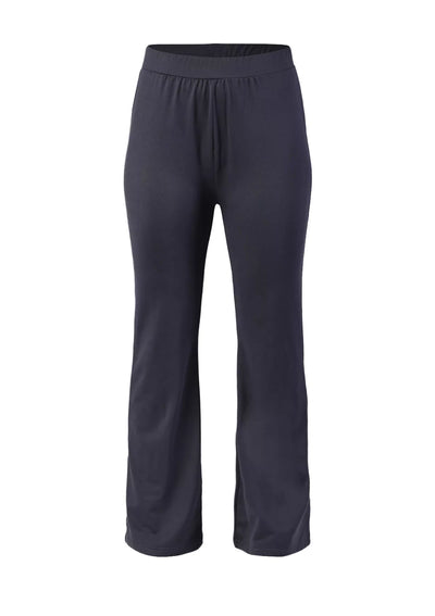 Buy Knit boot leg pants - Teal Online