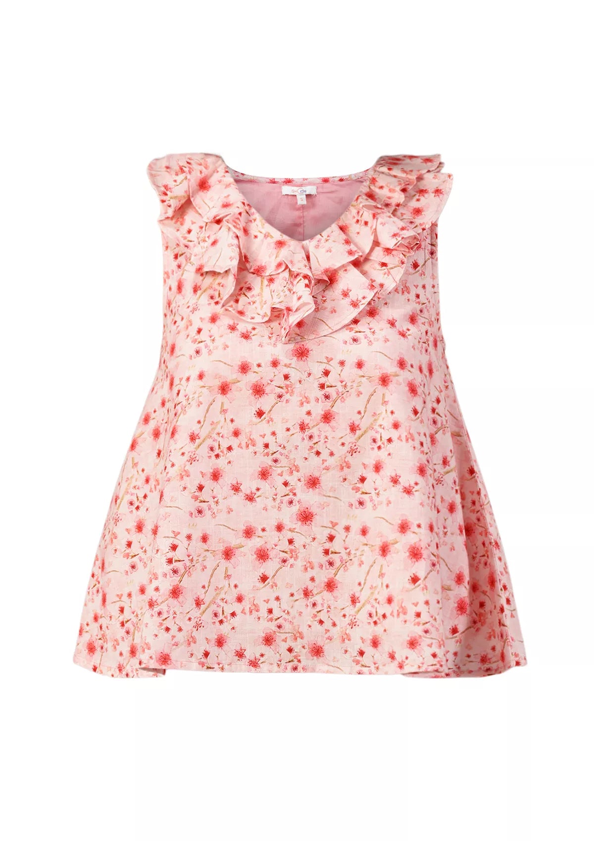 Buy Kohana - Ruffled neckline top Online