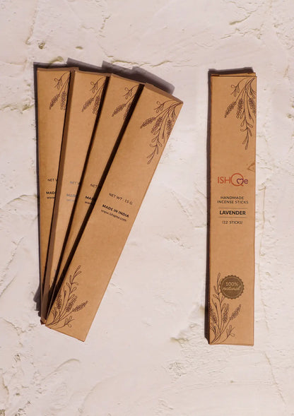 Incense Sticks (Set of 5) - Lavender (12 Pcs/Packet) Online