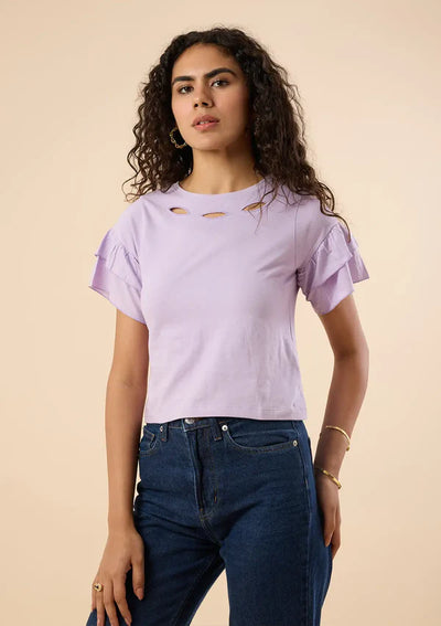 Layered Frills T-shirt