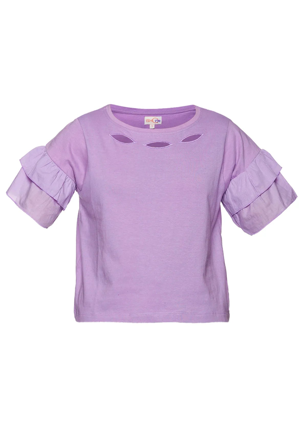 Layered Frills T-shirt For Women