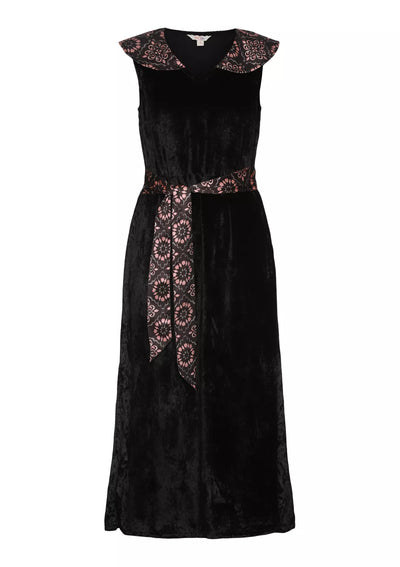 Buy Leyla - Sailor collared side slit dress Online