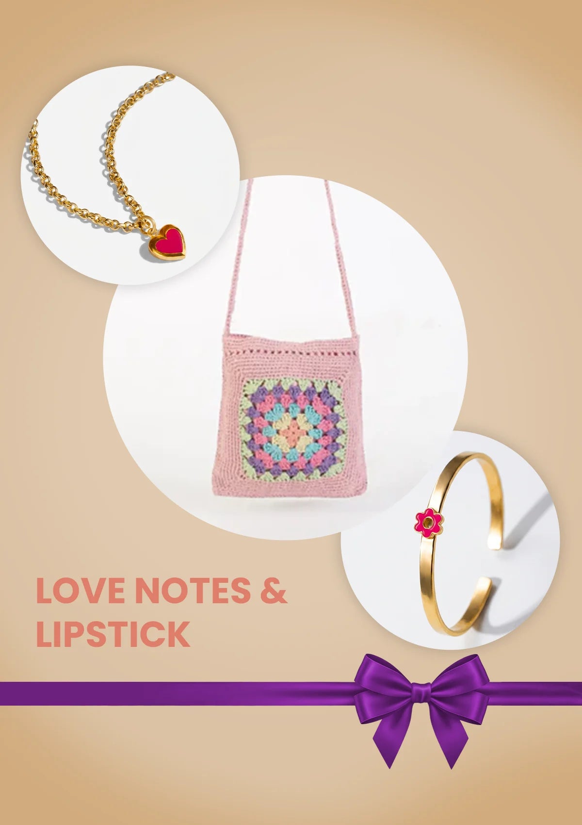 Love Notes & Lipstick Date Night Gift Set for Her