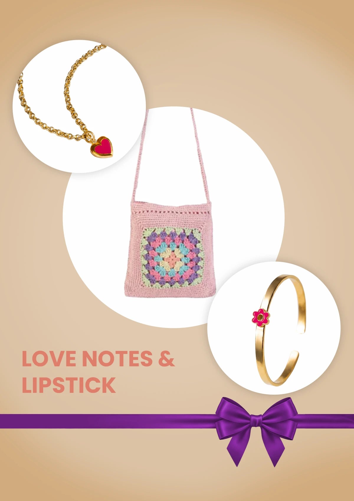 Love Notes Lipstick Date Night Gift Set for Her