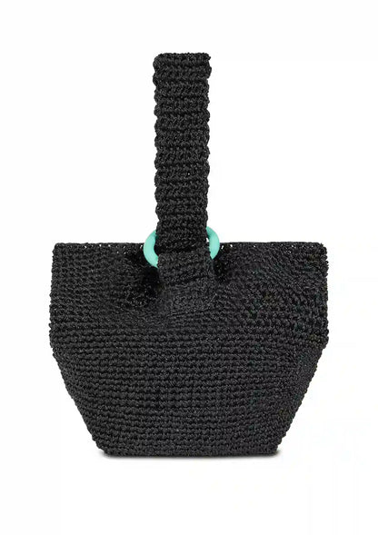 Metallic Crochet Handheld Bag Price