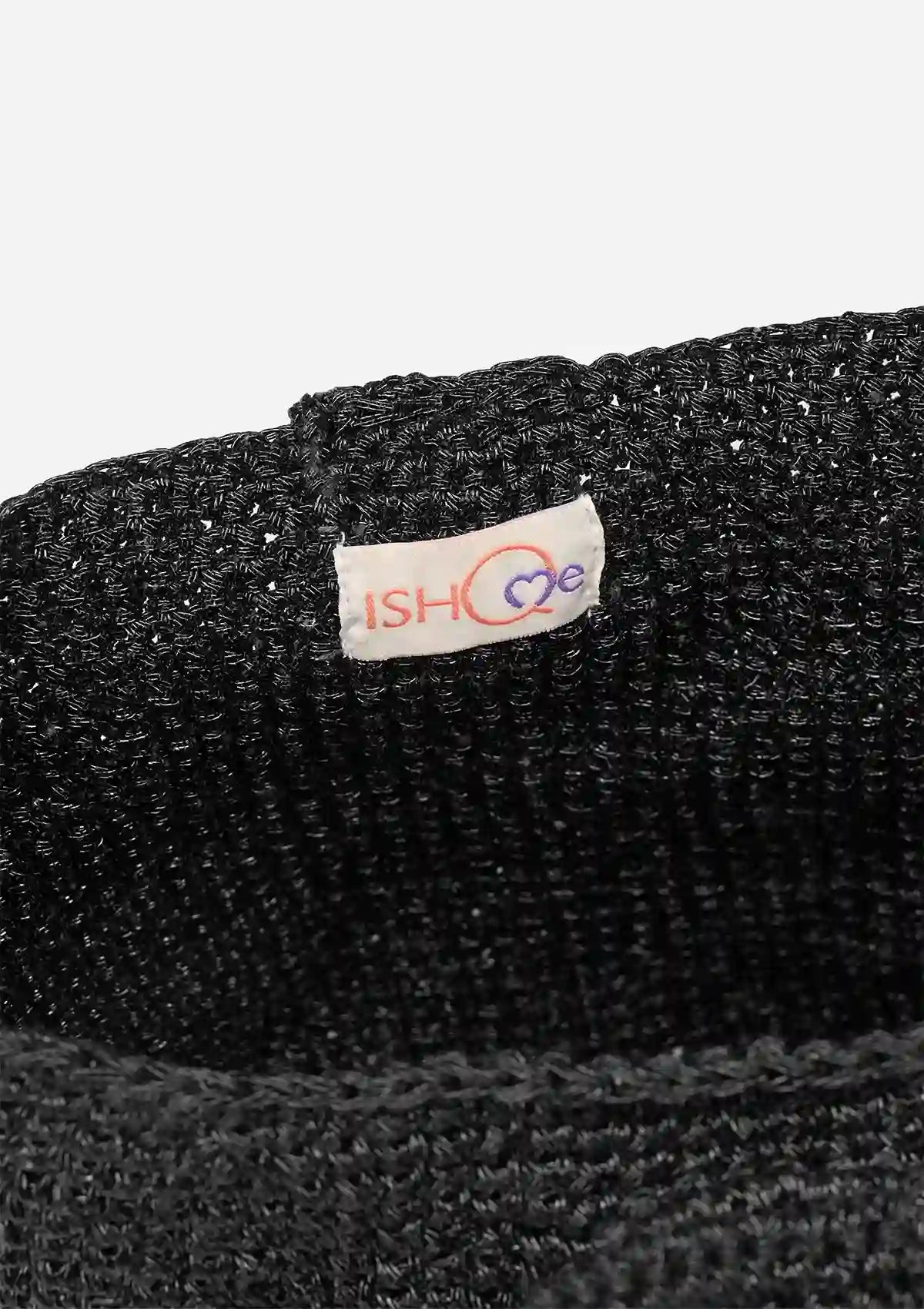 Buy Metallic Crochet Handheld Bag