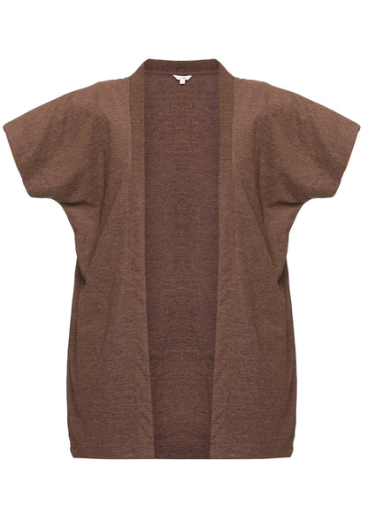 Buy Mocha Woven Shrug Online