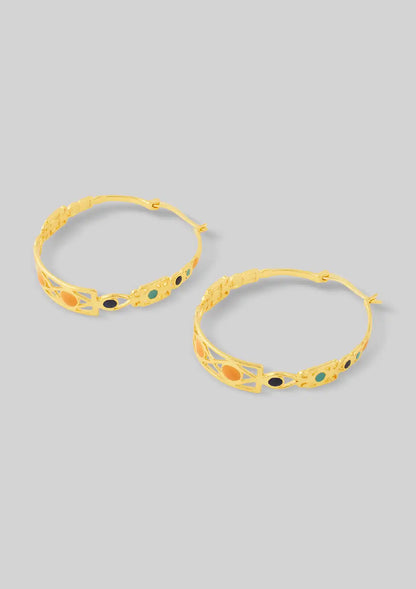 Multi Colour Moroccan Hoops Online