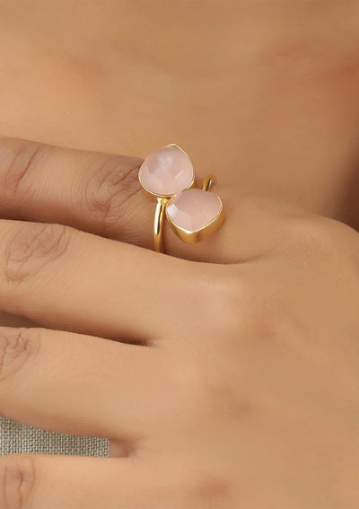 Pink Chalcedony Ring