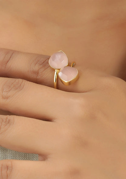 Buy Pink Calcedony Ring