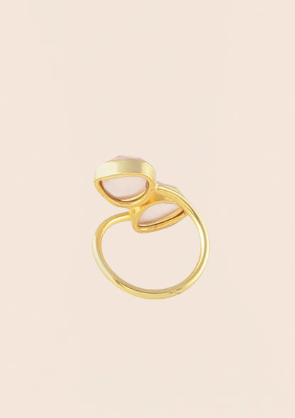 Buy Pink Calcedony Ring Online