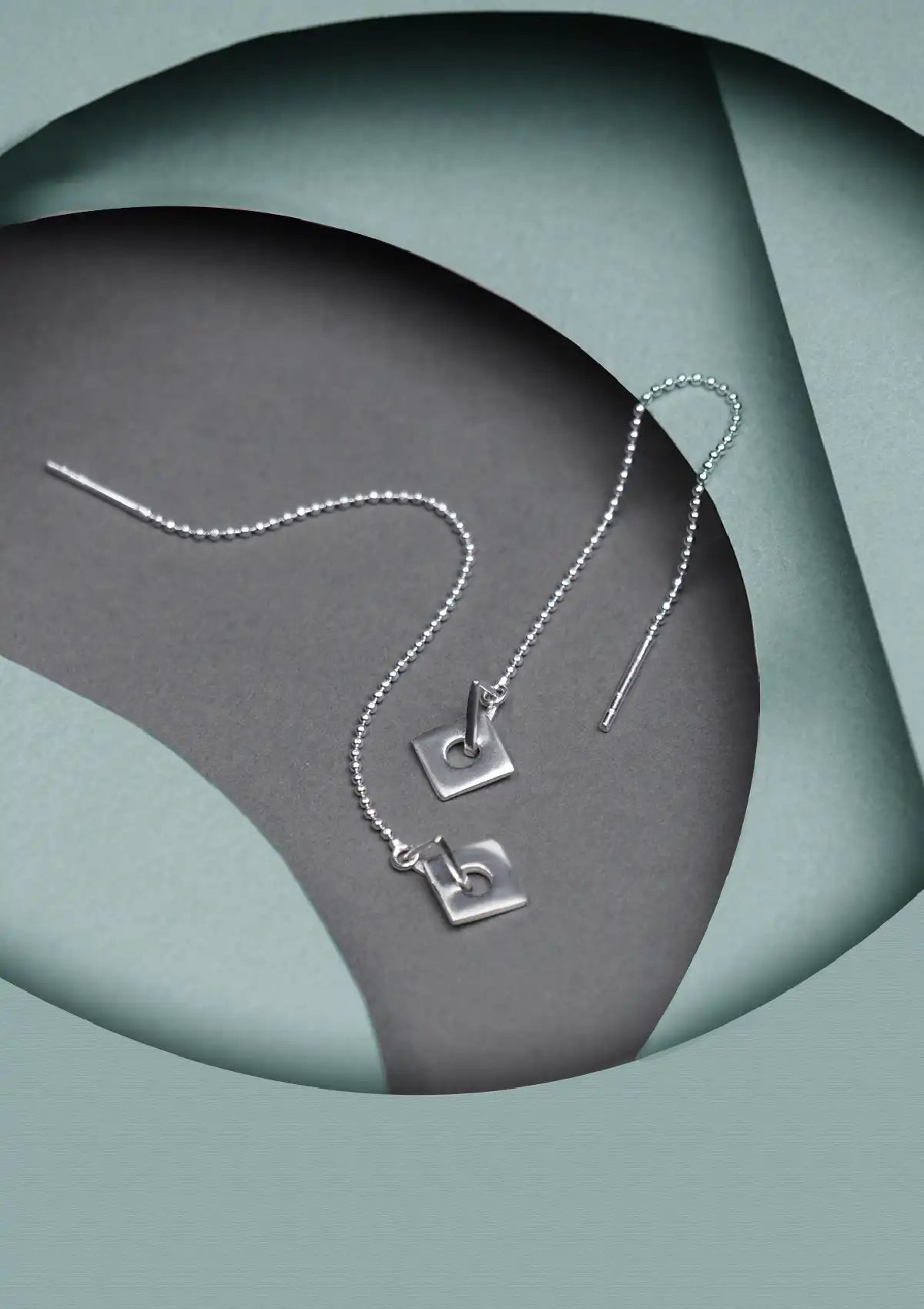 Quadra Threader Earring