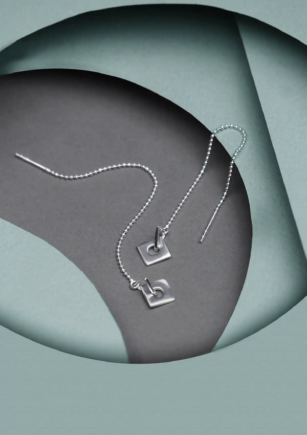 Quadra Threader Earring
