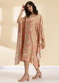 Retro Queen Printed Kaftan Dress
