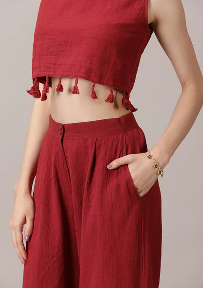 Rio - Brick Red Co-ord Set Online