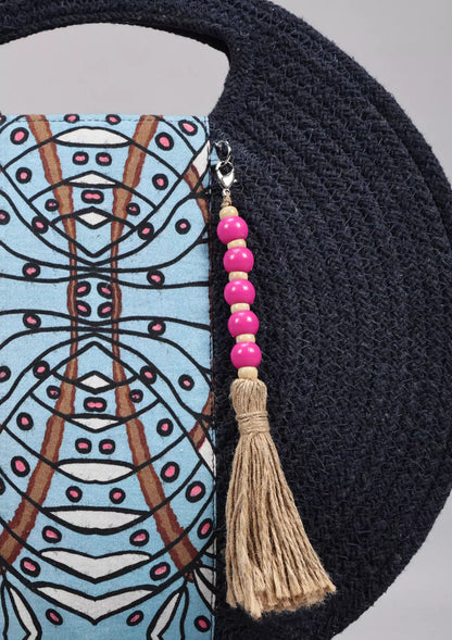 Buy Round crochet handheld bag