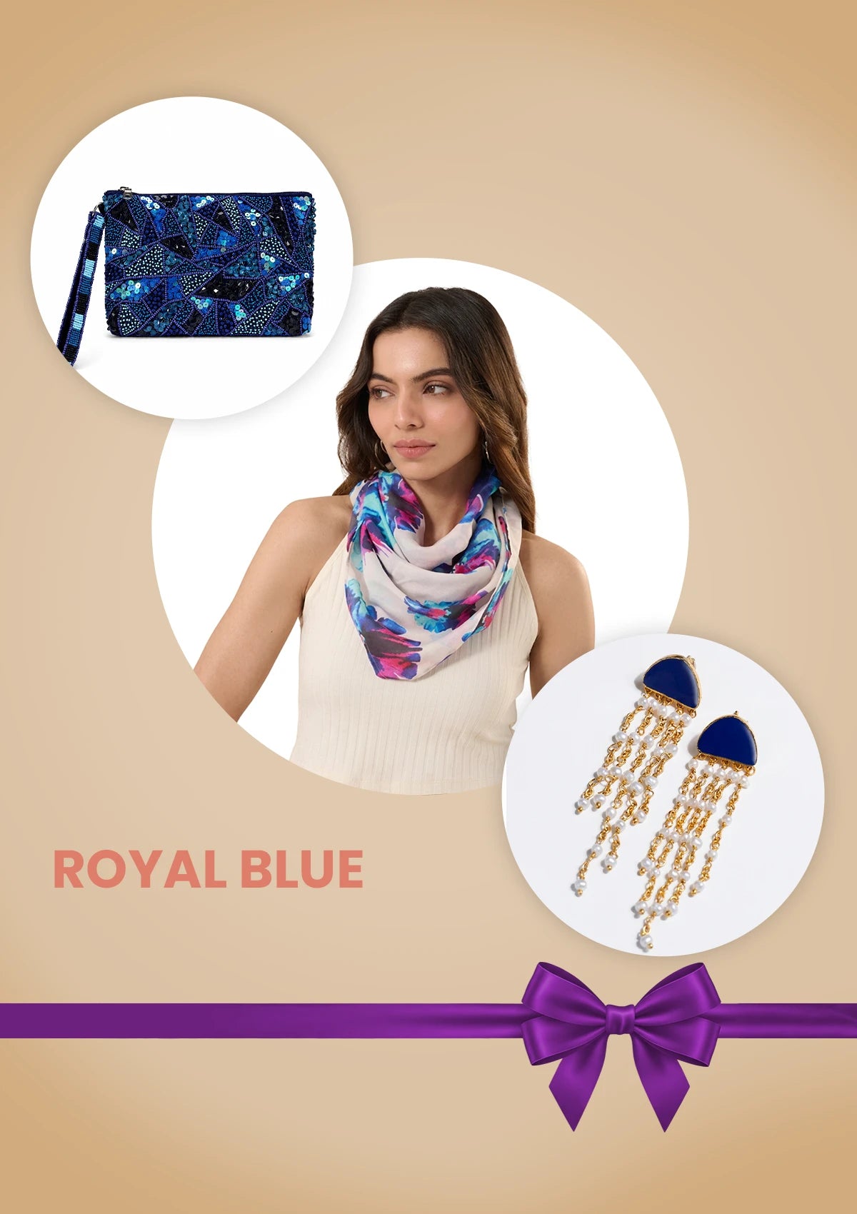 Royal Blue Graduation Gift for Her