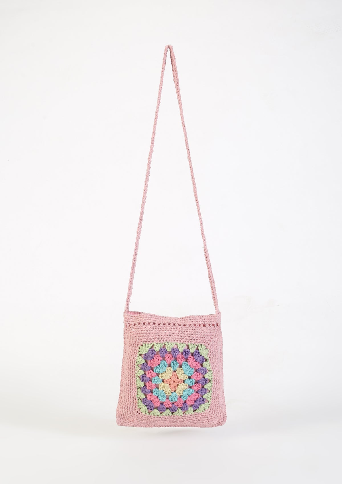 Square crochet bag - IshqMe