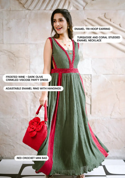 Crimson Olive Charm Curation For Women