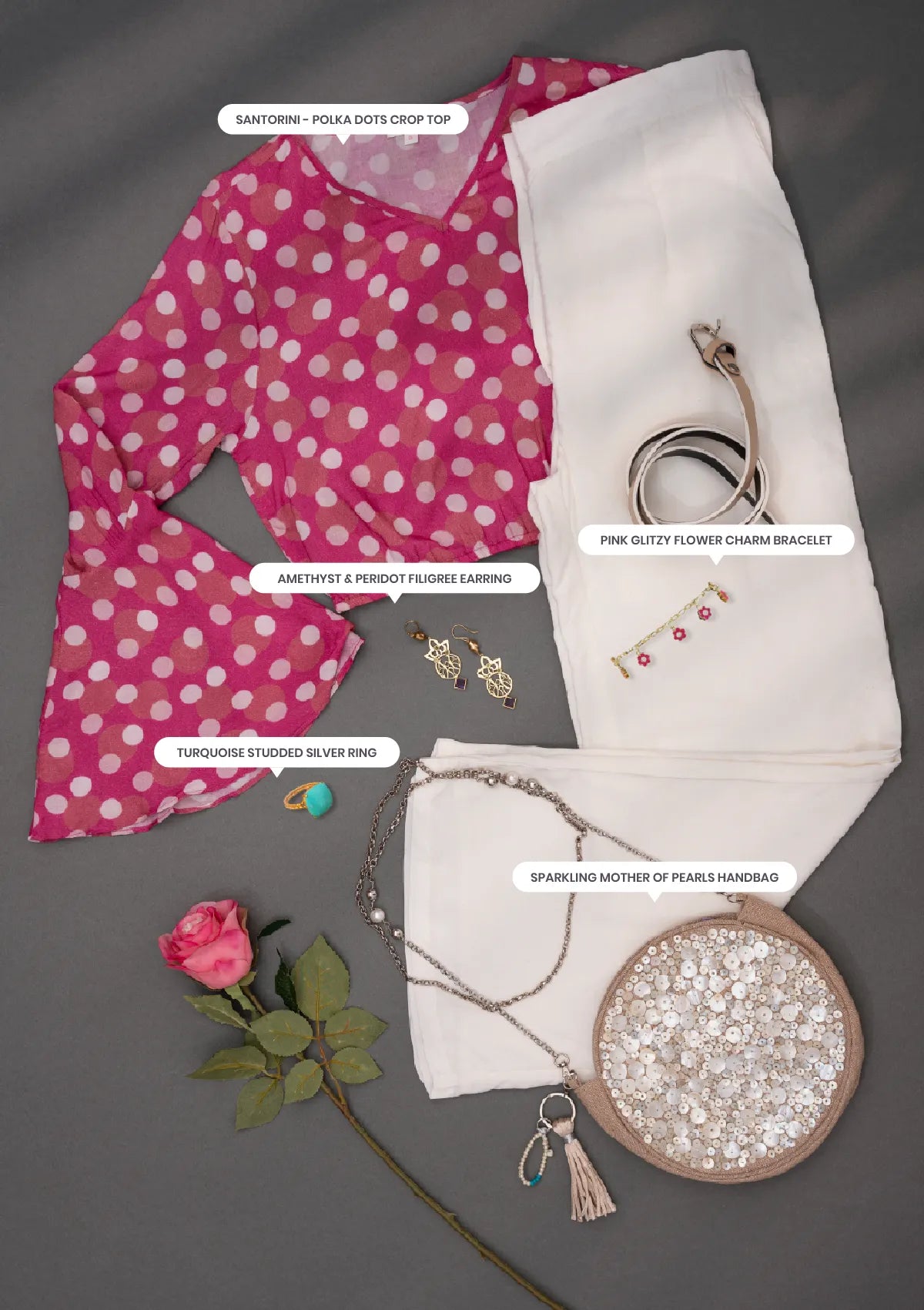 Pink Polka Party Look - IshqMe