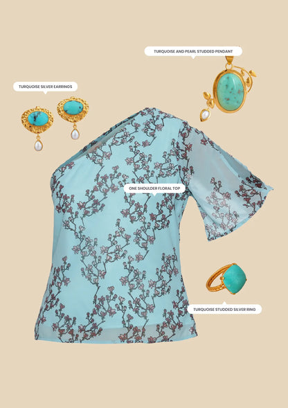 Sea Blue Free Spirit Look