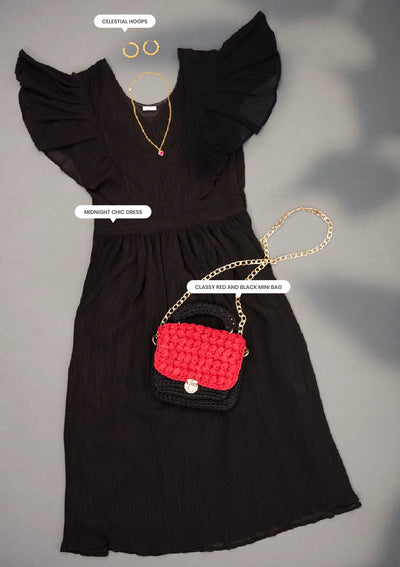 Sizzling Black Ensemble Look