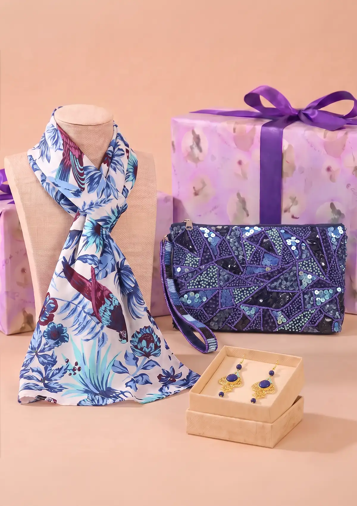 Sapphire Shimmer Self Love Gift Set for Women