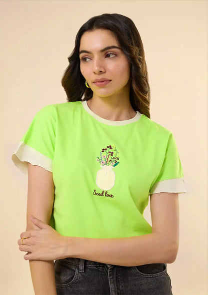 Plant Love T-shirt for women