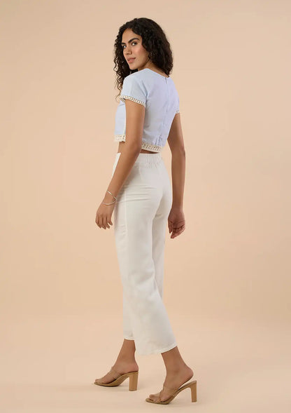 Selene - Laced Top Co-ord Set for women