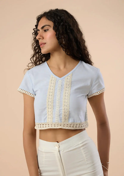 Selene - Laced Top Co-ord Set