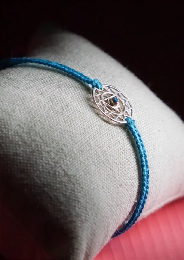 Silver Chakra Bracelet