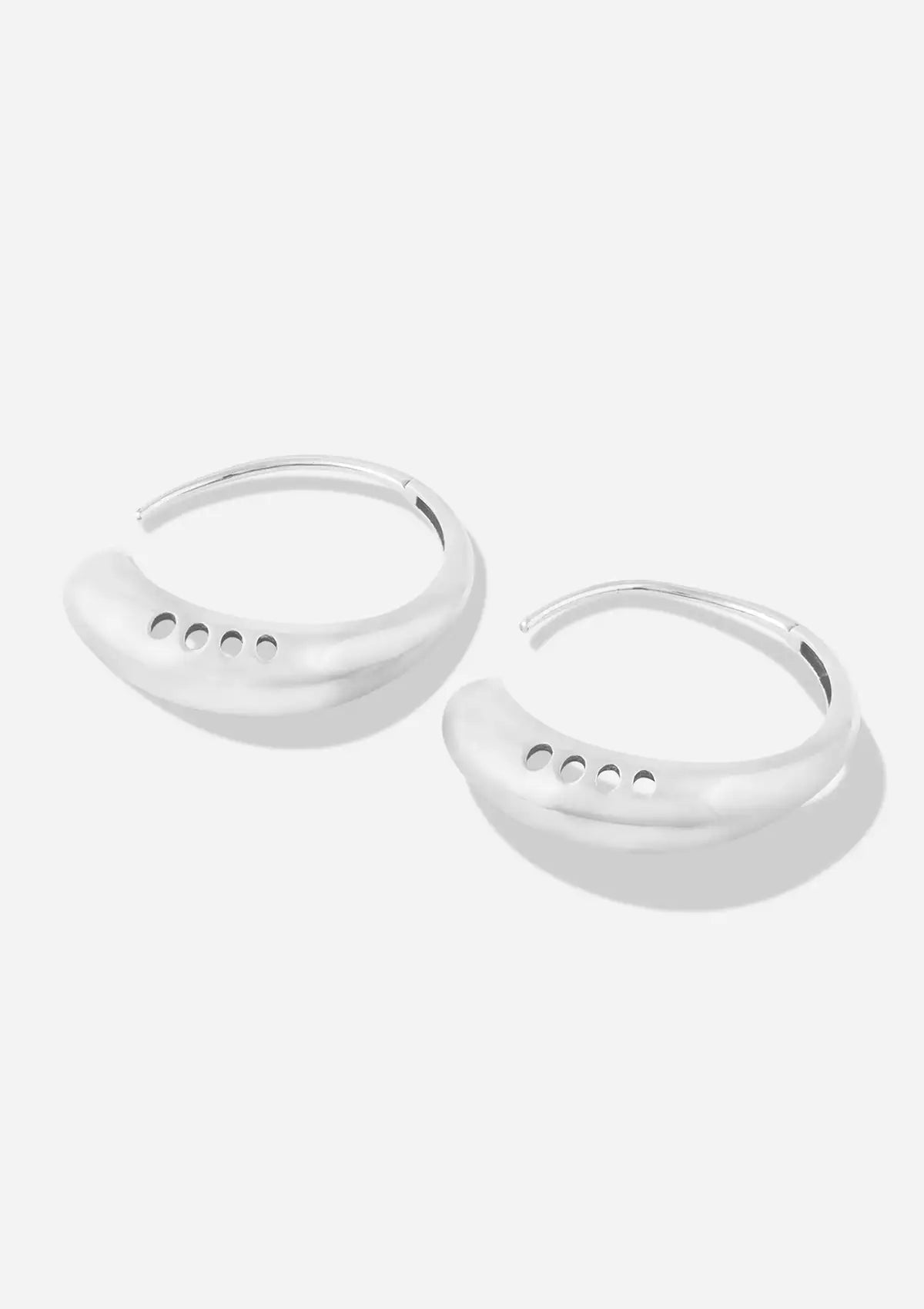 Buy Silver Circular Earring Online