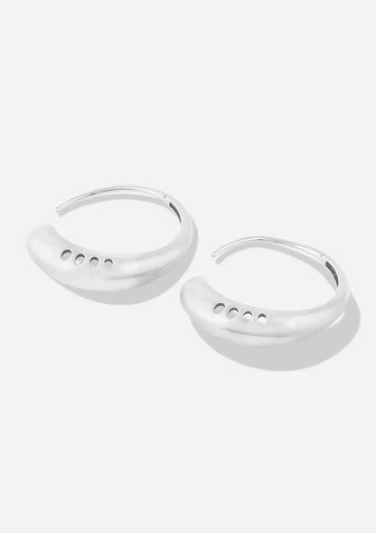 Buy Silver Circular Earring Online