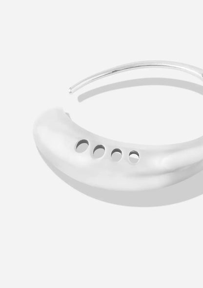 Silver Circular Earring Price