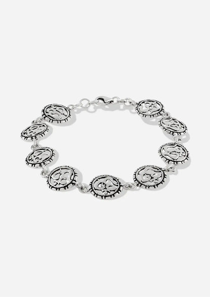 Silver Om Bracelet Online