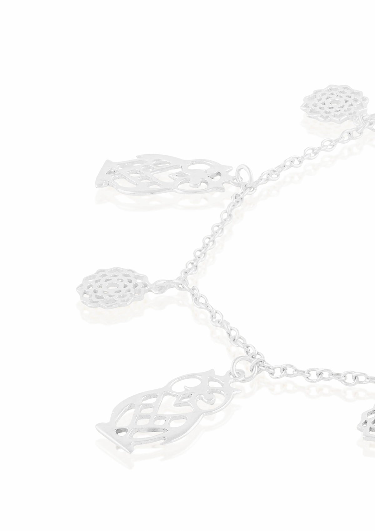 Silver Owl Charm Bracelet Price