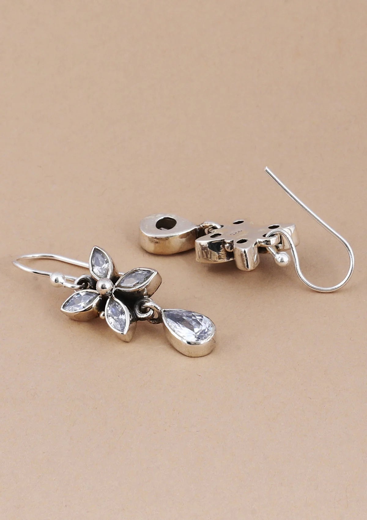 Silver Zircon Earring Price
