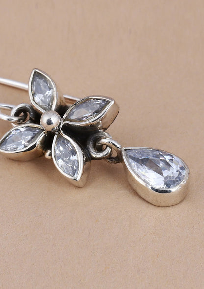 By Silver Zircon Earring Online
