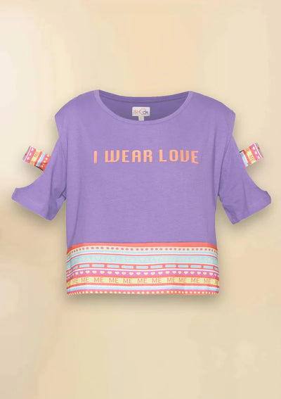 MEtime Crop Top Tee Combo