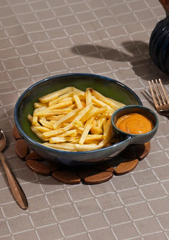 Snack & Dip Small Bowl - Green Blue