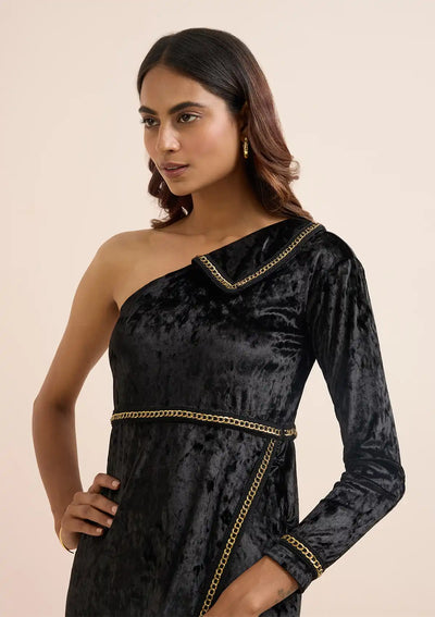 Soraya - One-Shoulder Cocktail Dress