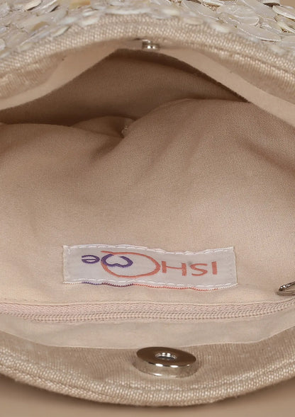 Sparkling Mother of Pearls HandBag For Women