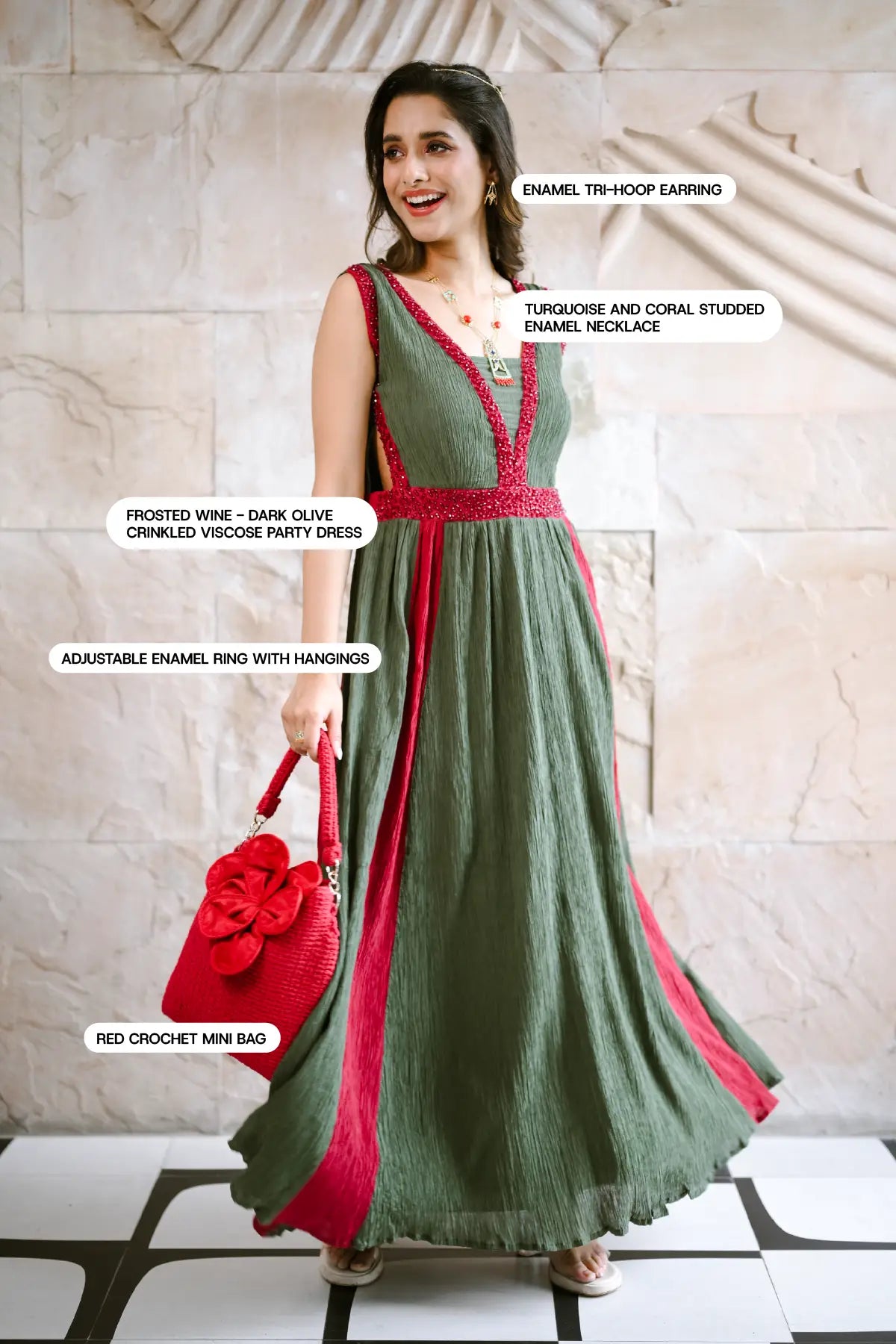 The Emerald Flame Look