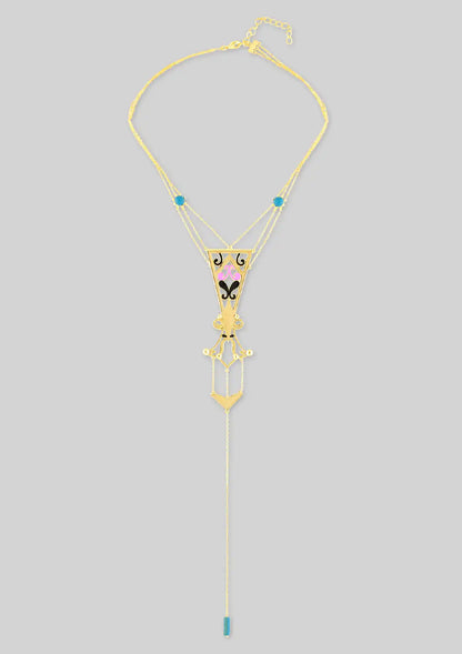 Buy Three Layered Enamel Necklace Online