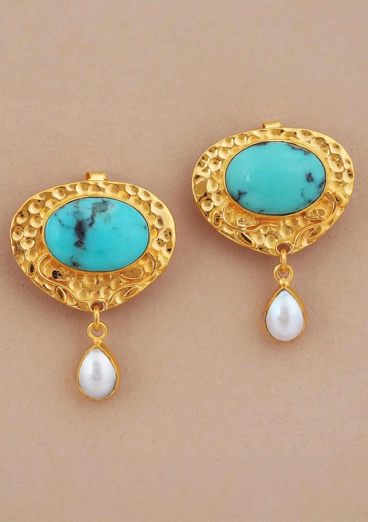 Buy Turquoise Silver Earrings