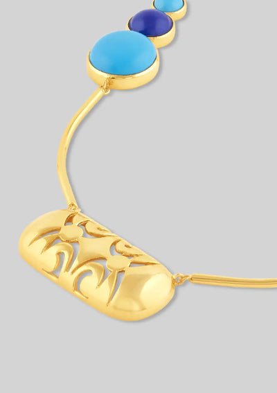 Turquoise and Lapis Lazuli Stone Necklace Price